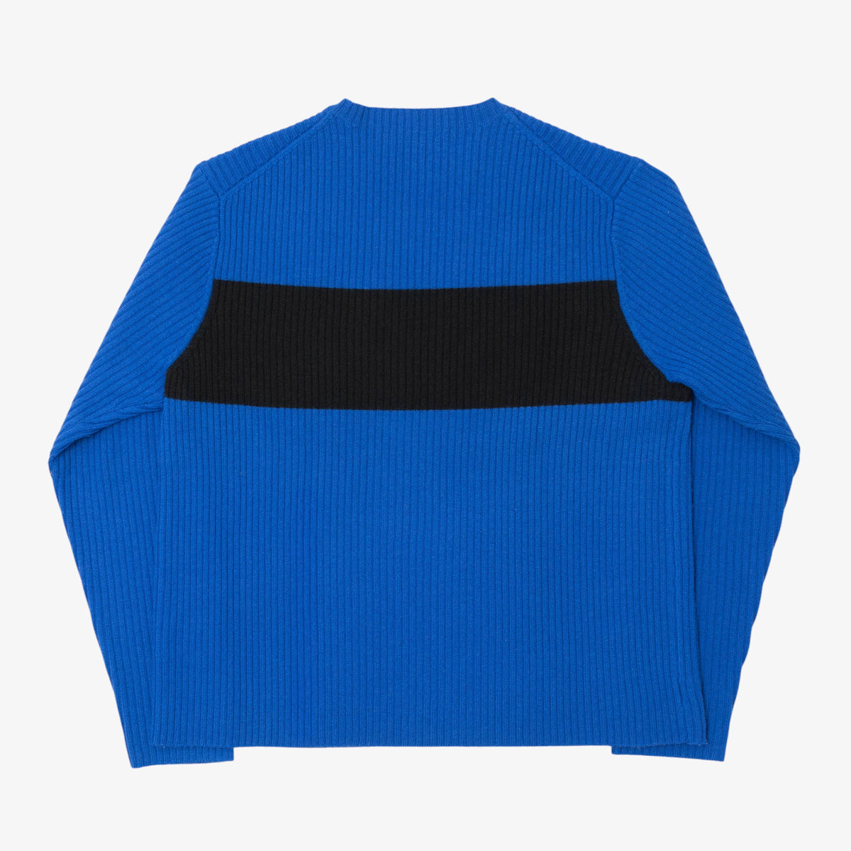 Royal Blue/Black Stripe Knit [Size: Large]