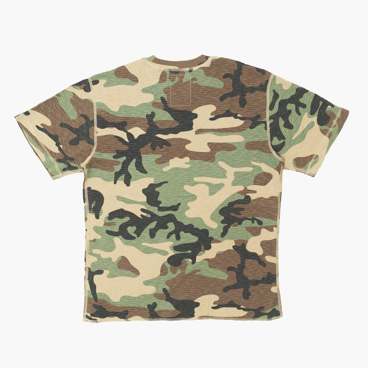 ‘Camo’ Pigment Dye Thermal T-Shirt [Size: Large]