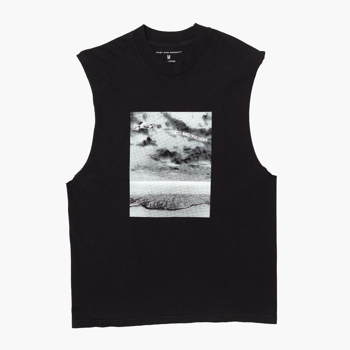 'Summer View' No Sleeve (Off Black)
