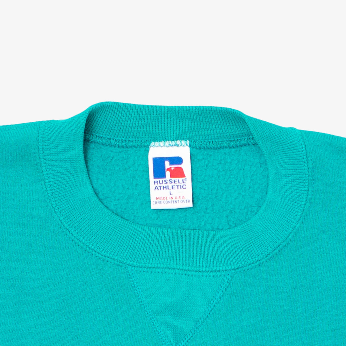 Teal Embroidered Crewneck [Size: Medium]