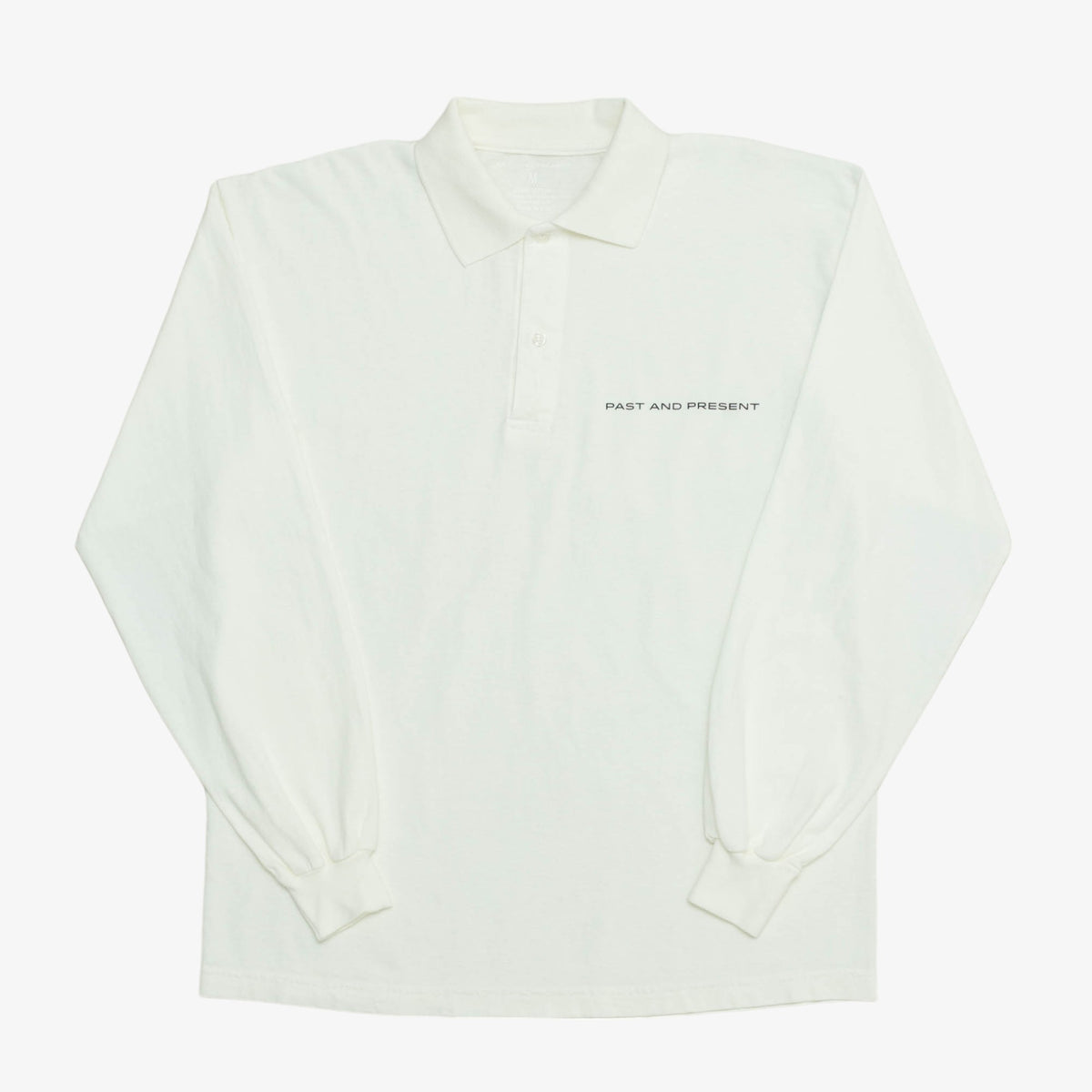 Polo Long Sleeve Shirt (Vintage White) [READY TO SHIP]
