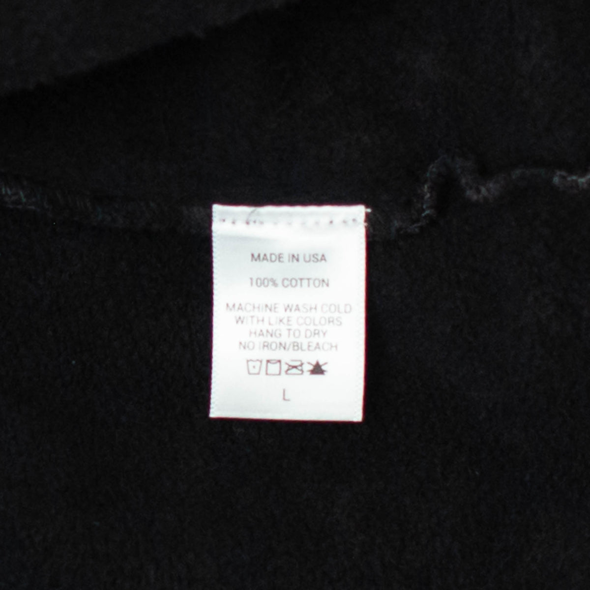 Mineral Wash Logo Hooded Sweatshirt (Black) [READY TO SHIP]