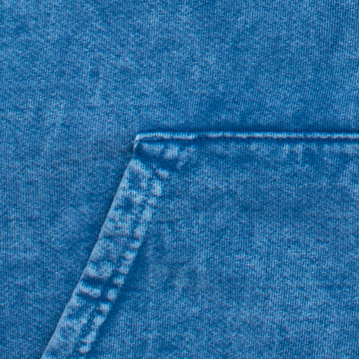 Mineral Wash Logo Hooded Sweatshirt (Blue) [READY TO SHIP]