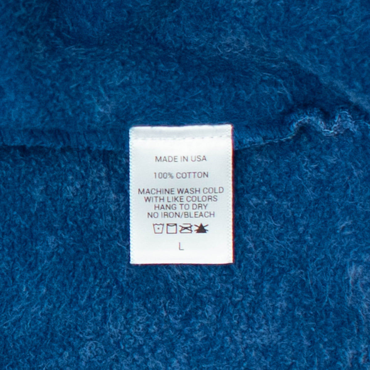 Mineral Wash Logo Hooded Sweatshirt (Blue) [PRE-ORDER] (SHIPS IN 3-4 WEEKS)