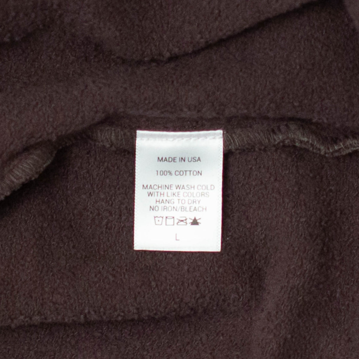 Mineral Wash Logo Hooded Sweatshirt (Brown) [READY TO SHIP]