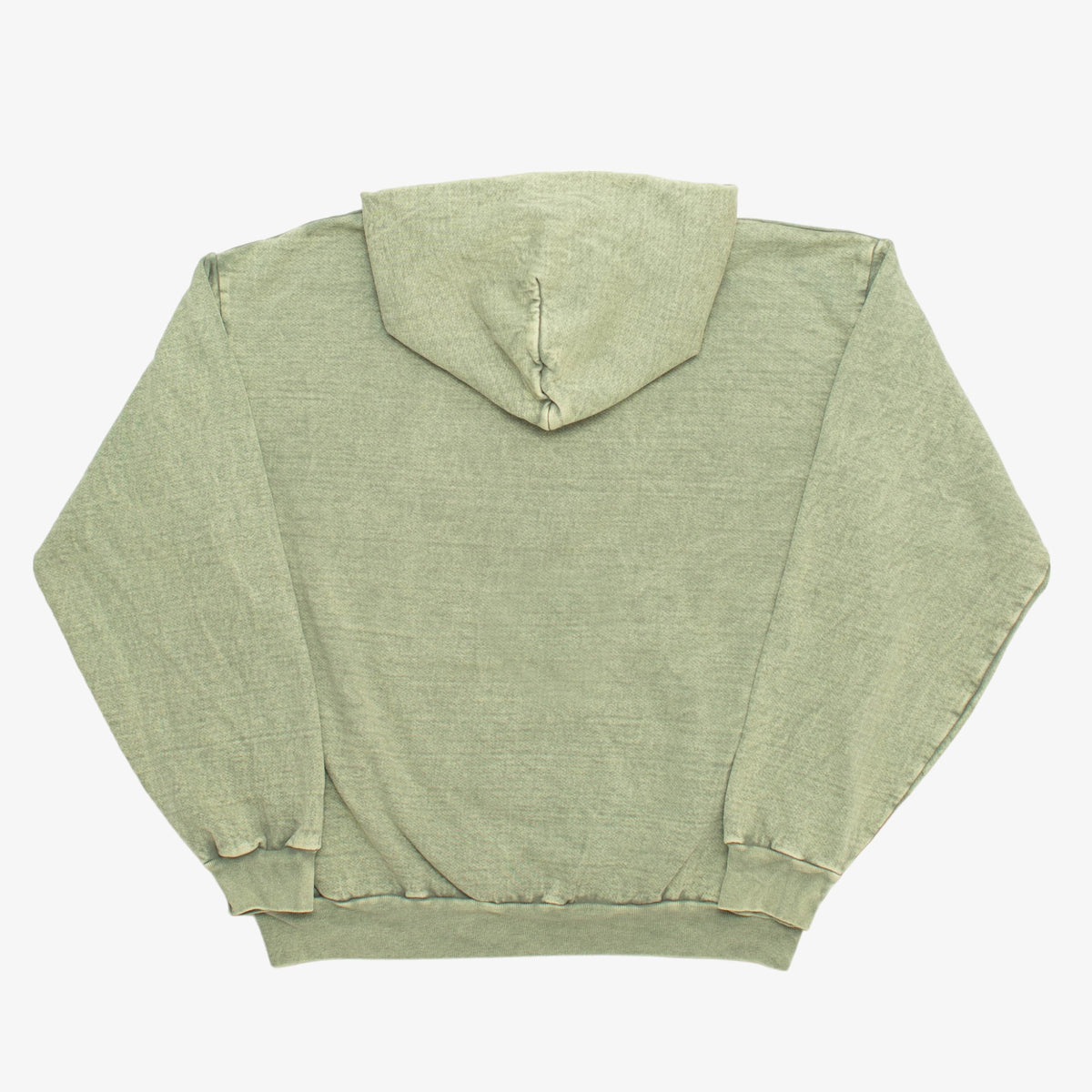 Mineral Wash Logo Hooded Sweatshirt (Green) [READY TO SHIP]