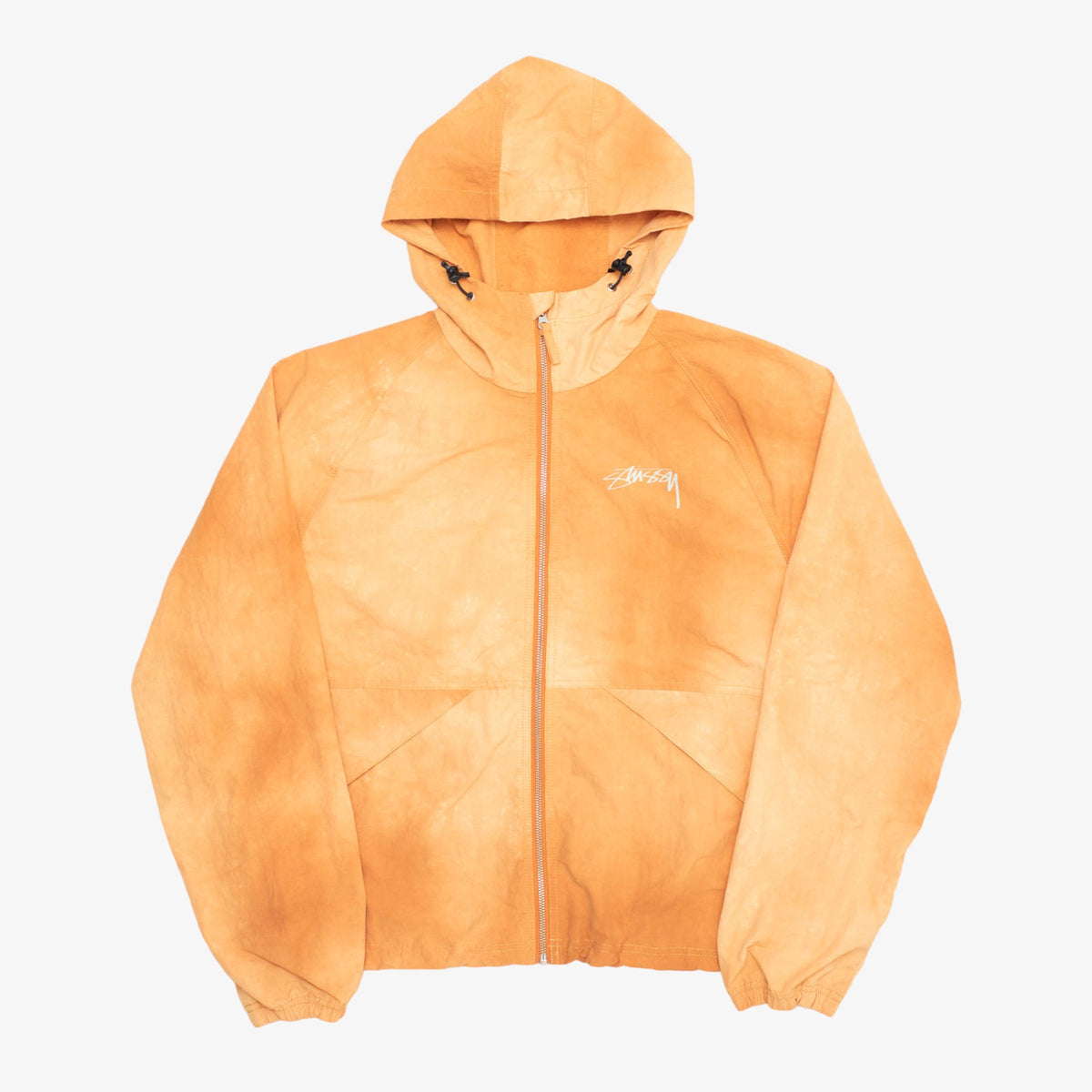 Wave Dye Zip Jacket &#39;Orange&#39; [Size: Medium]