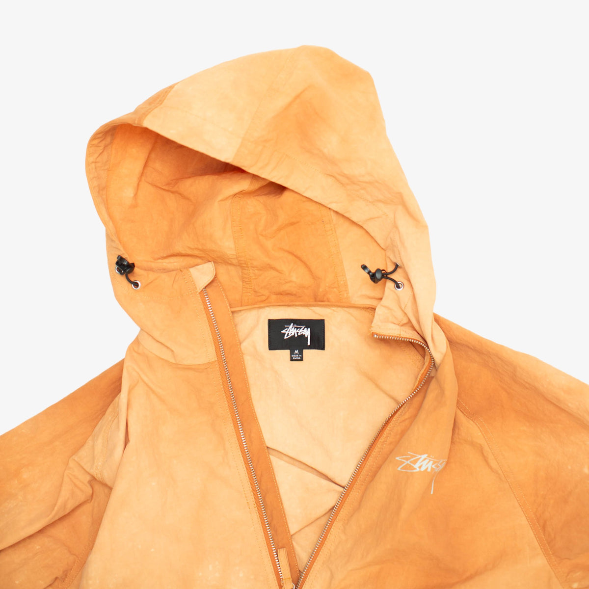 Wave Dye Zip Jacket &#39;Orange&#39; [Size: Medium]