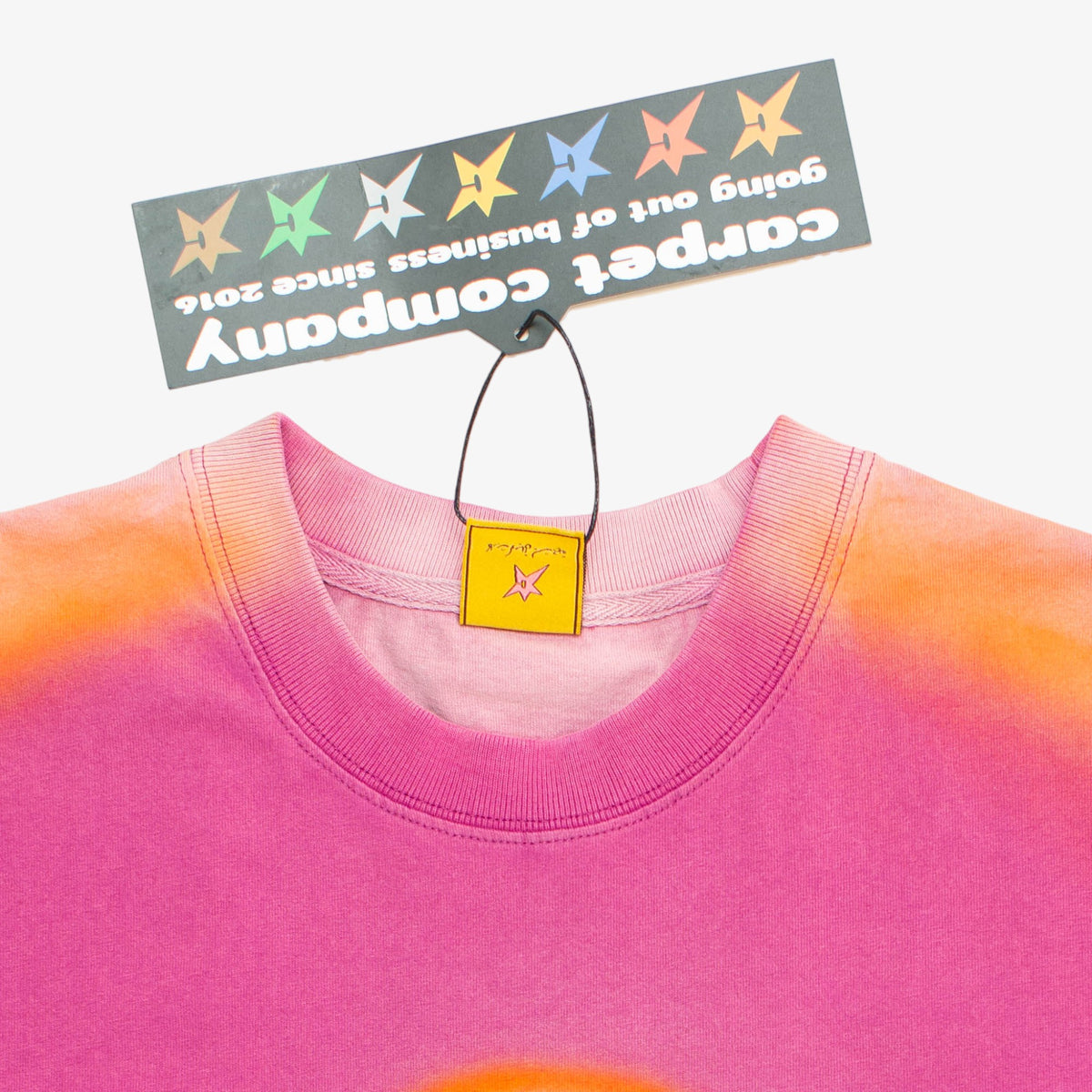 Pink/Orange Sunburst T-Shirt [Size: Large]