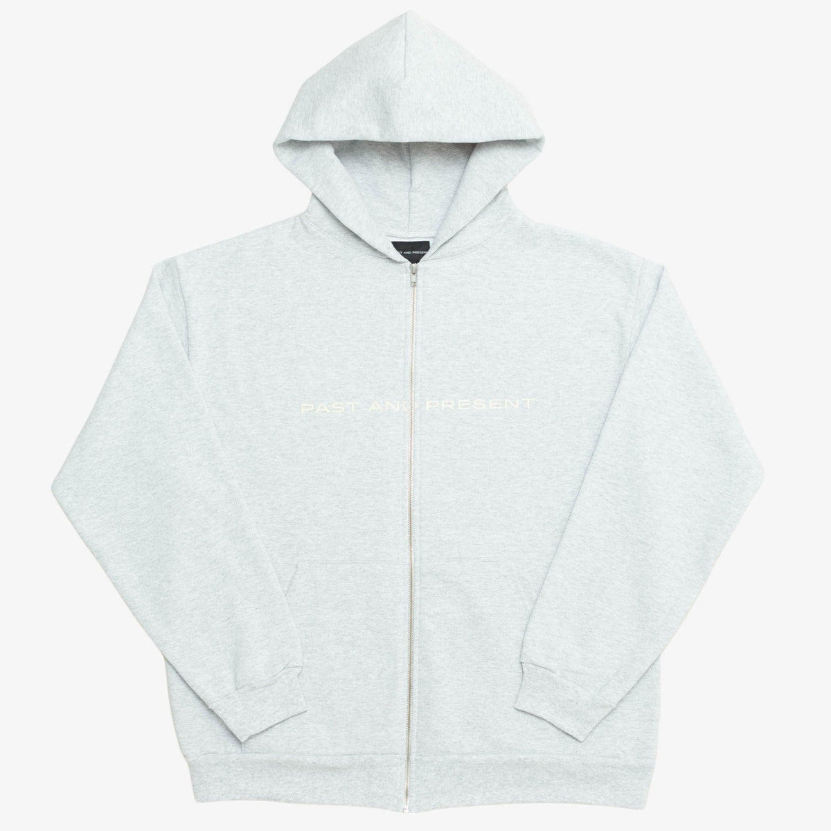 &#39;Shop&#39; Zip Up Sweatshirt (Grey) [READY TO SHIP]