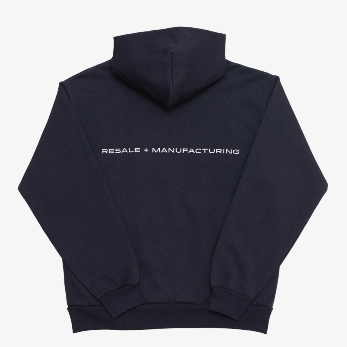 &#39;Shop&#39; Zip Up Sweatshirt (Navy) [READY TO SHIP]