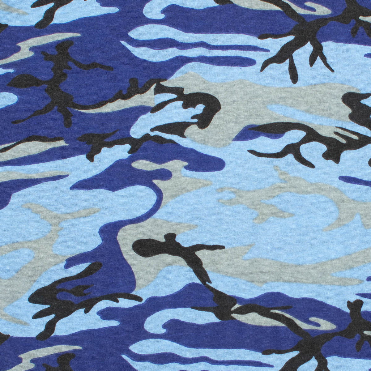 Blue Camouflage T-Shirt [Size: Large]