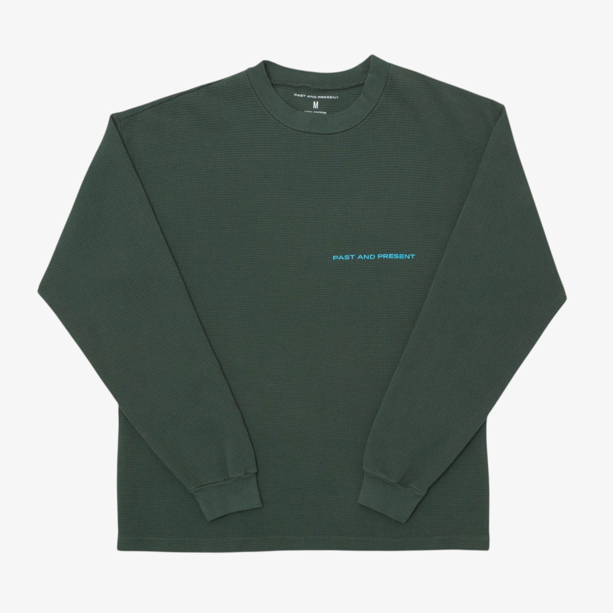 'Main Logo' Thermal Long Sleeve (Green) [READY TO SHIP]