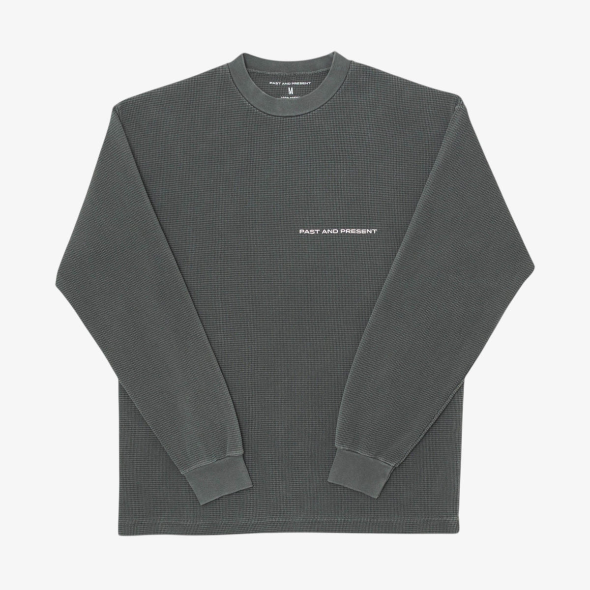 'Main Logo' Thermal Long Sleeve (Vintage Black) [READY TO SHIP]
