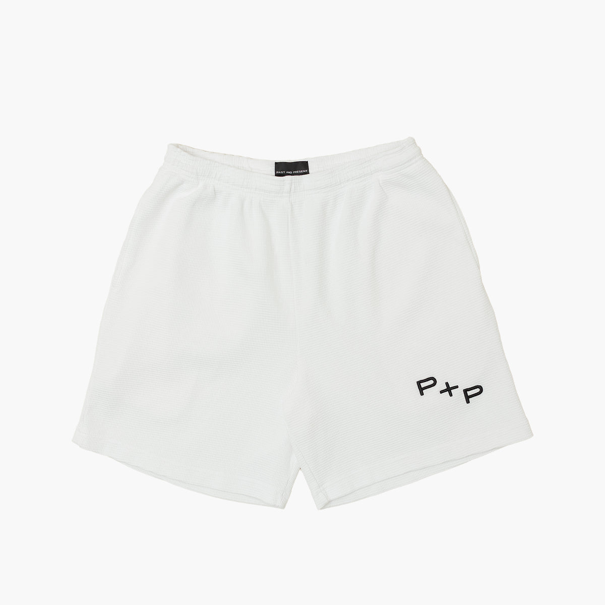 'Monogram' White Thermal Short