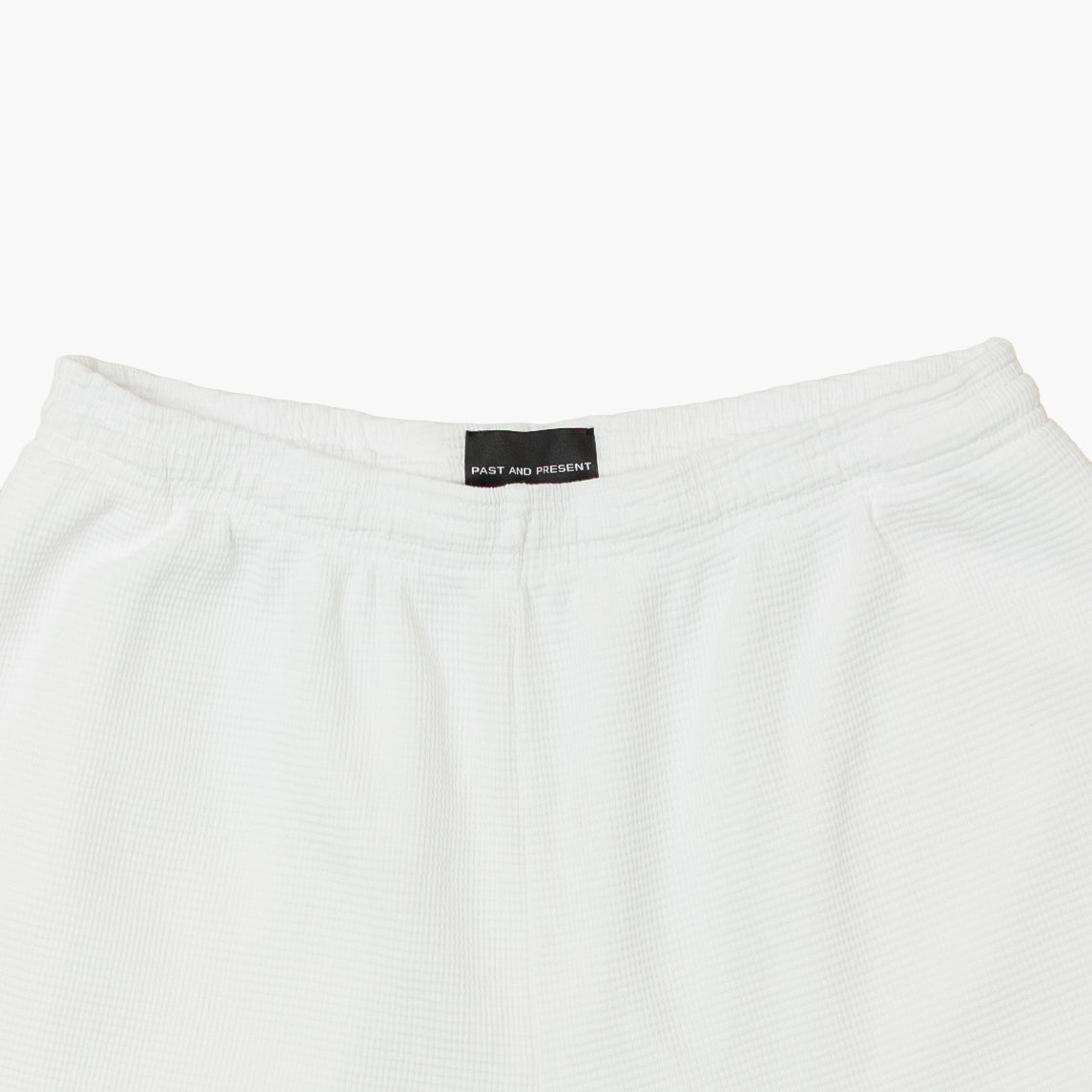 'Monogram' White Thermal Short