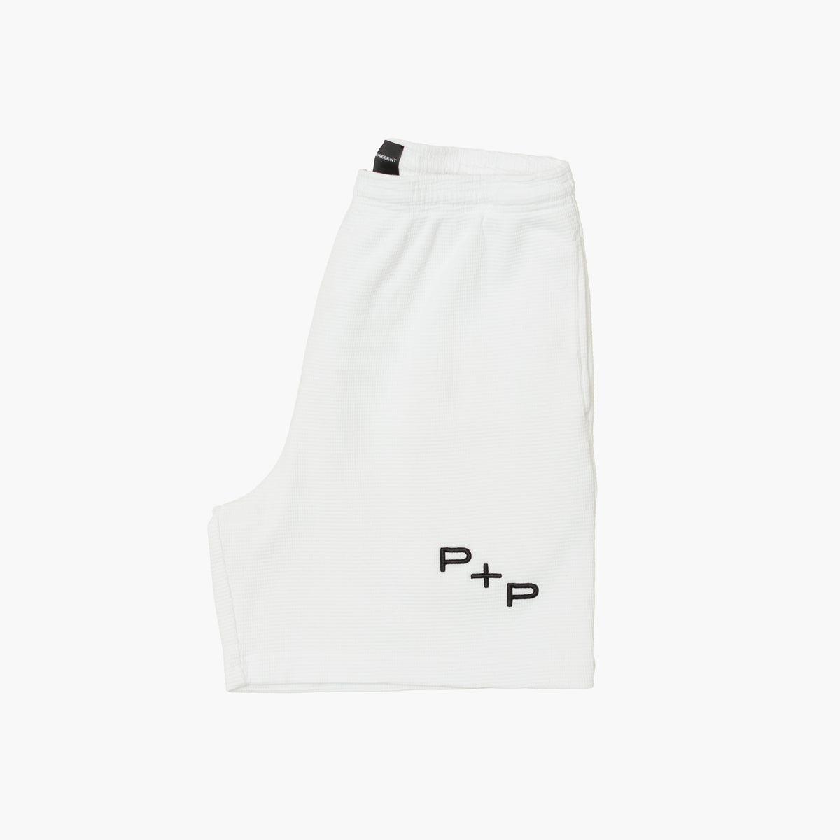 'Monogram' White Thermal Short