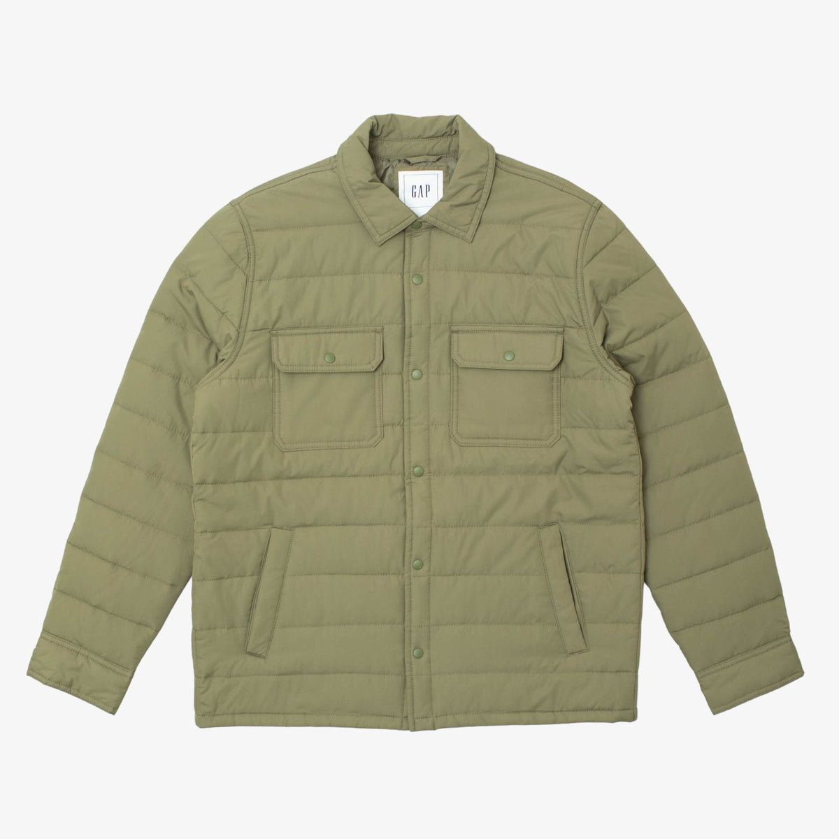 &#39;Olive&#39; Down Fill Shirt [Size: Large]