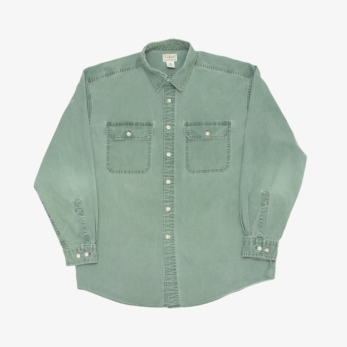 Washed Olive Shirt [Size: Large]