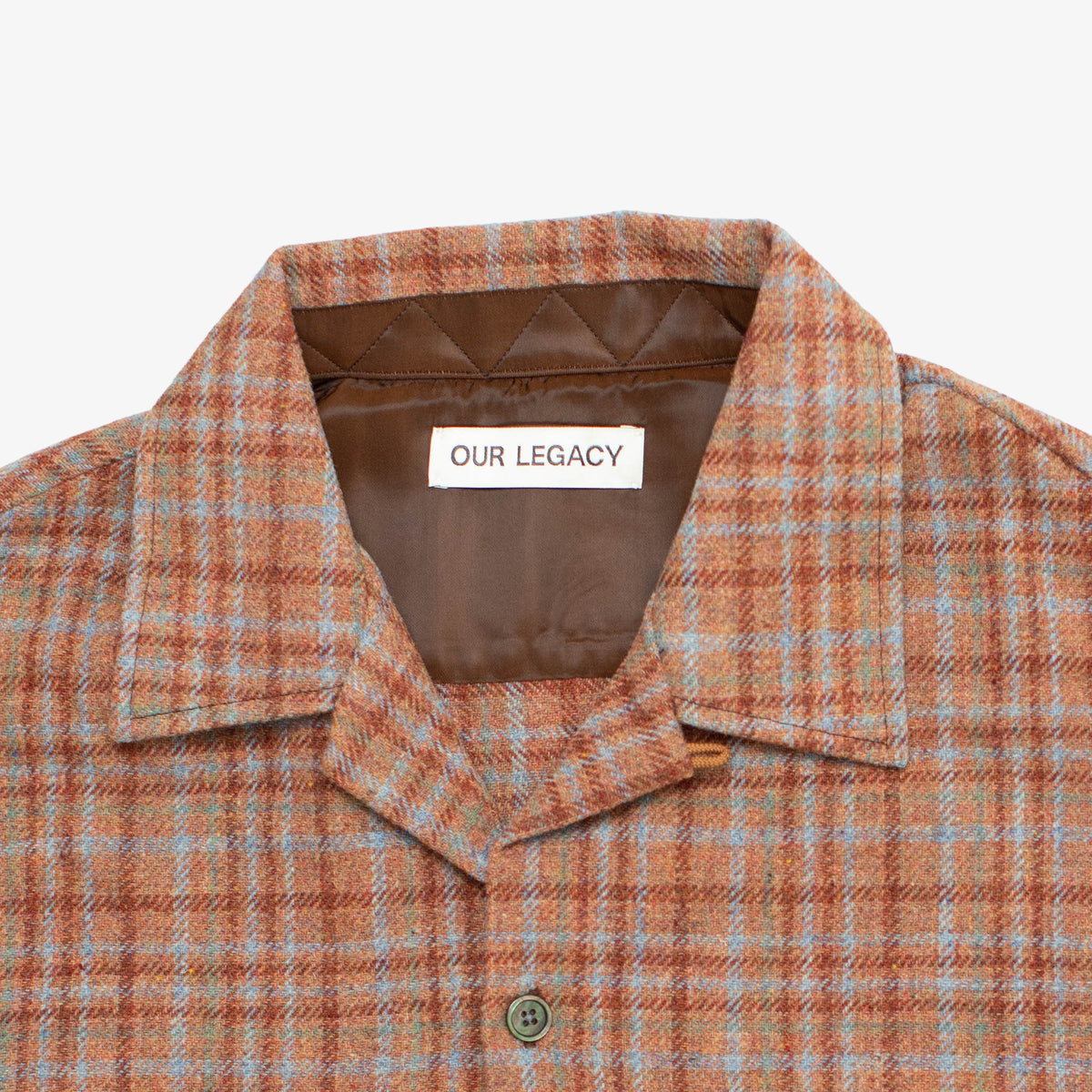 &quot;Rust Check&quot; Heusen Shirt [Size: 50 EU/Large]