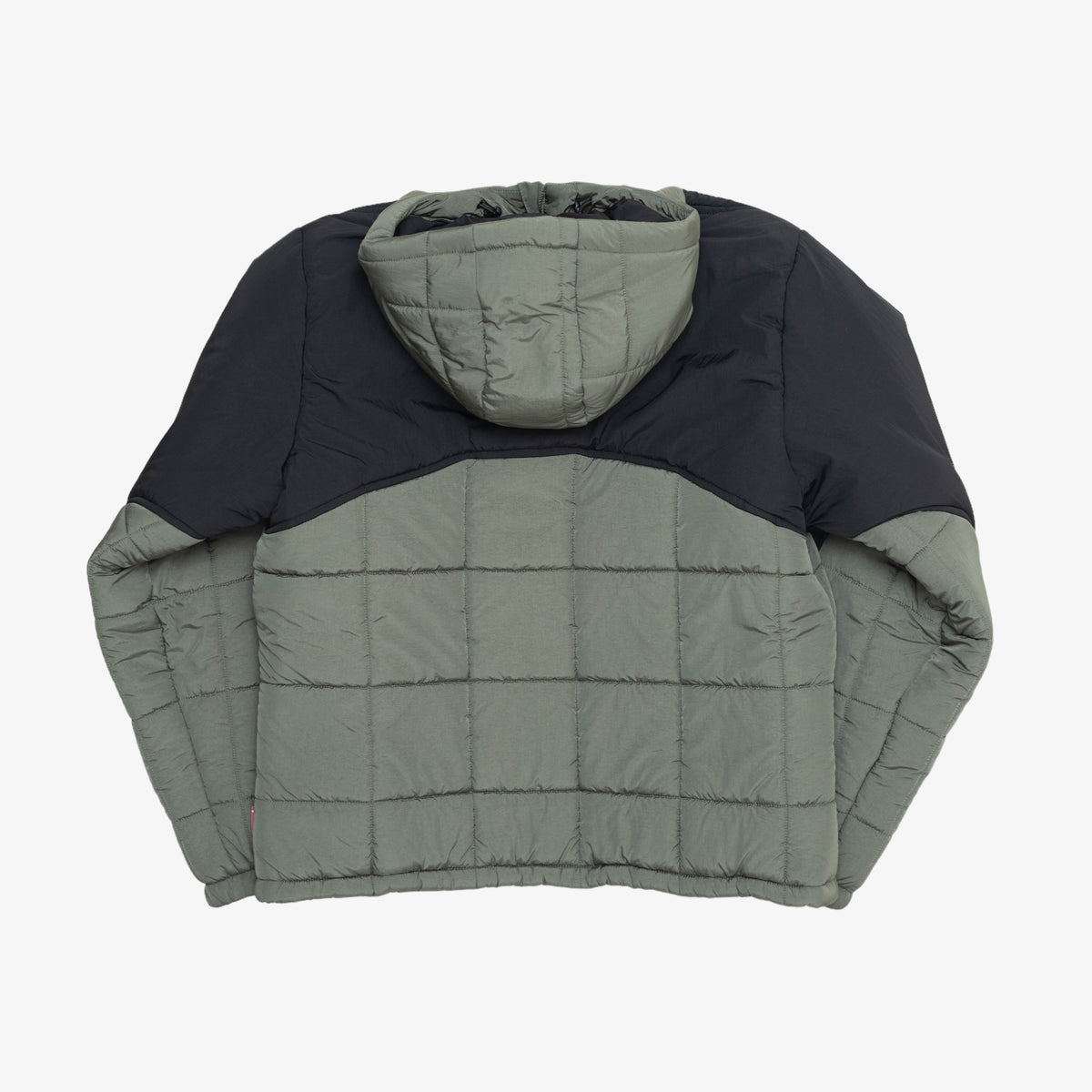 &#39;Black/Green&#39; Down Jacket [Size: Large]