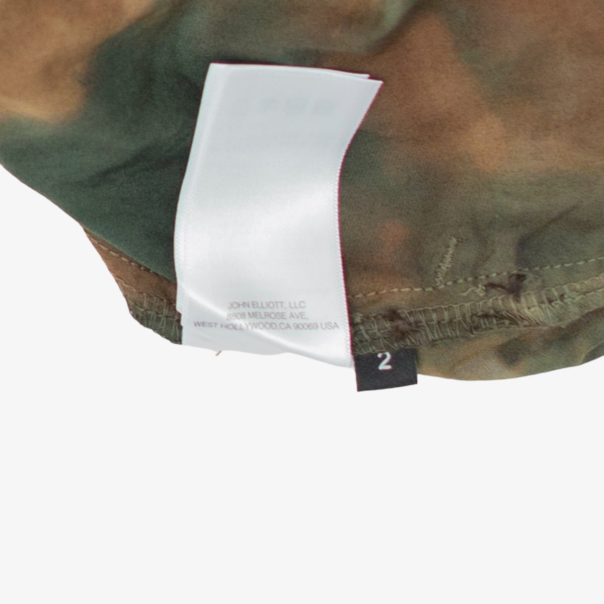 Green Camo Dye Pant [Size: Medium]