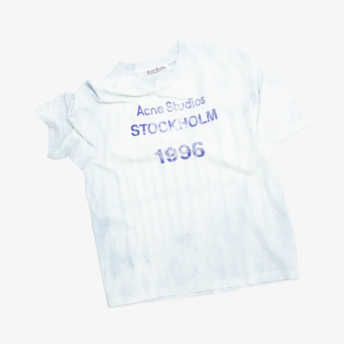 &quot;Blue&quot; Logo Stamp T-Shirt [Size: Medium]