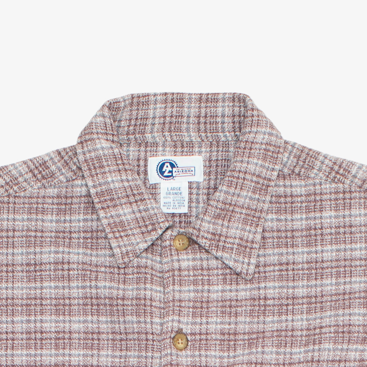 Maroon Flannel [Size: Large]