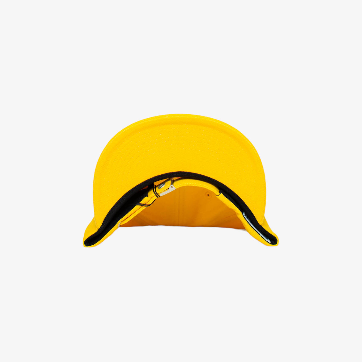 Yellow Curved Brim Hat [Size: One Size]