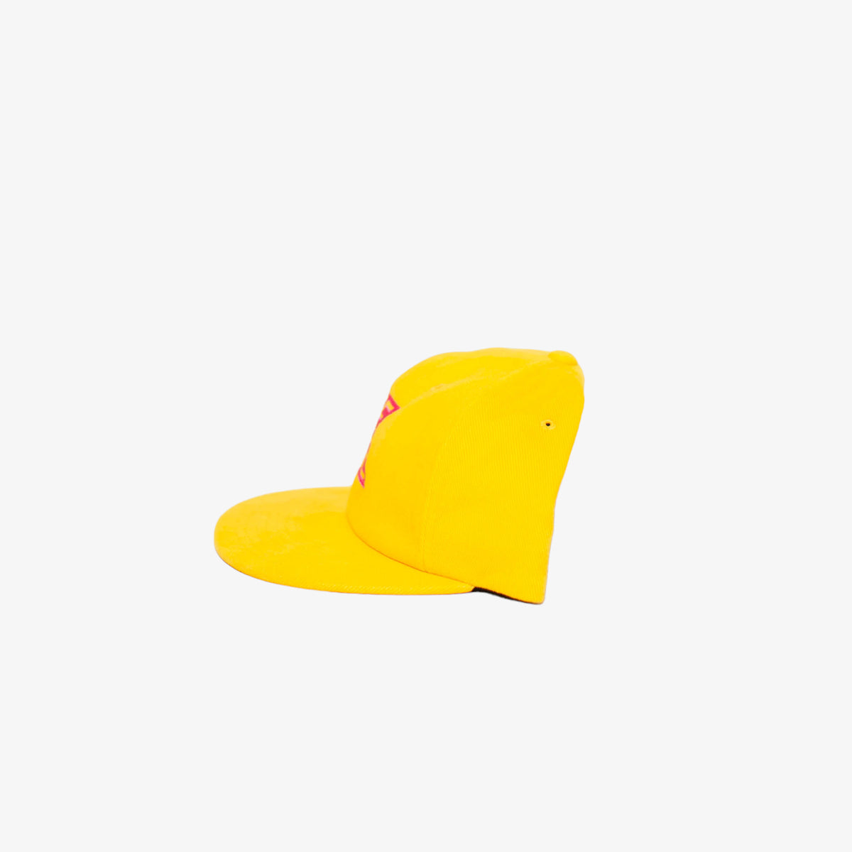 Yellow Curved Brim Hat [Size: One Size]