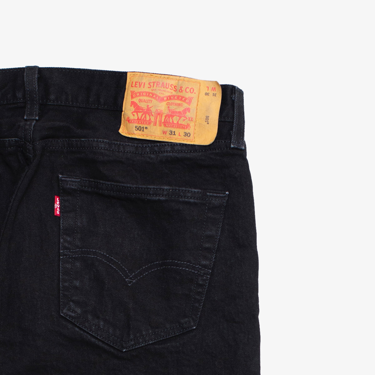 Levis 501 &#39;Black&#39; [Size: 31x30]