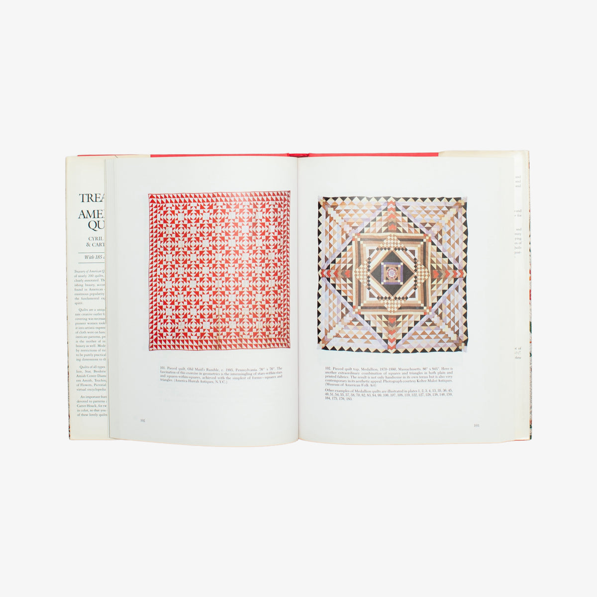 Treasury Of American Quilts Book