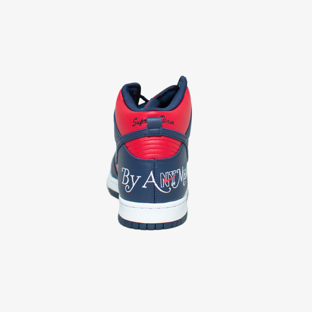 Red/Navy Supreme SB Dunk High [Size: 9.5 US]