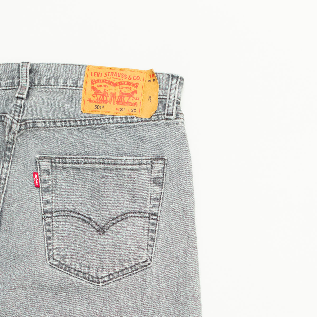 Levis 501 &#39;Washed Graphite&#39; [Size: 31x30]