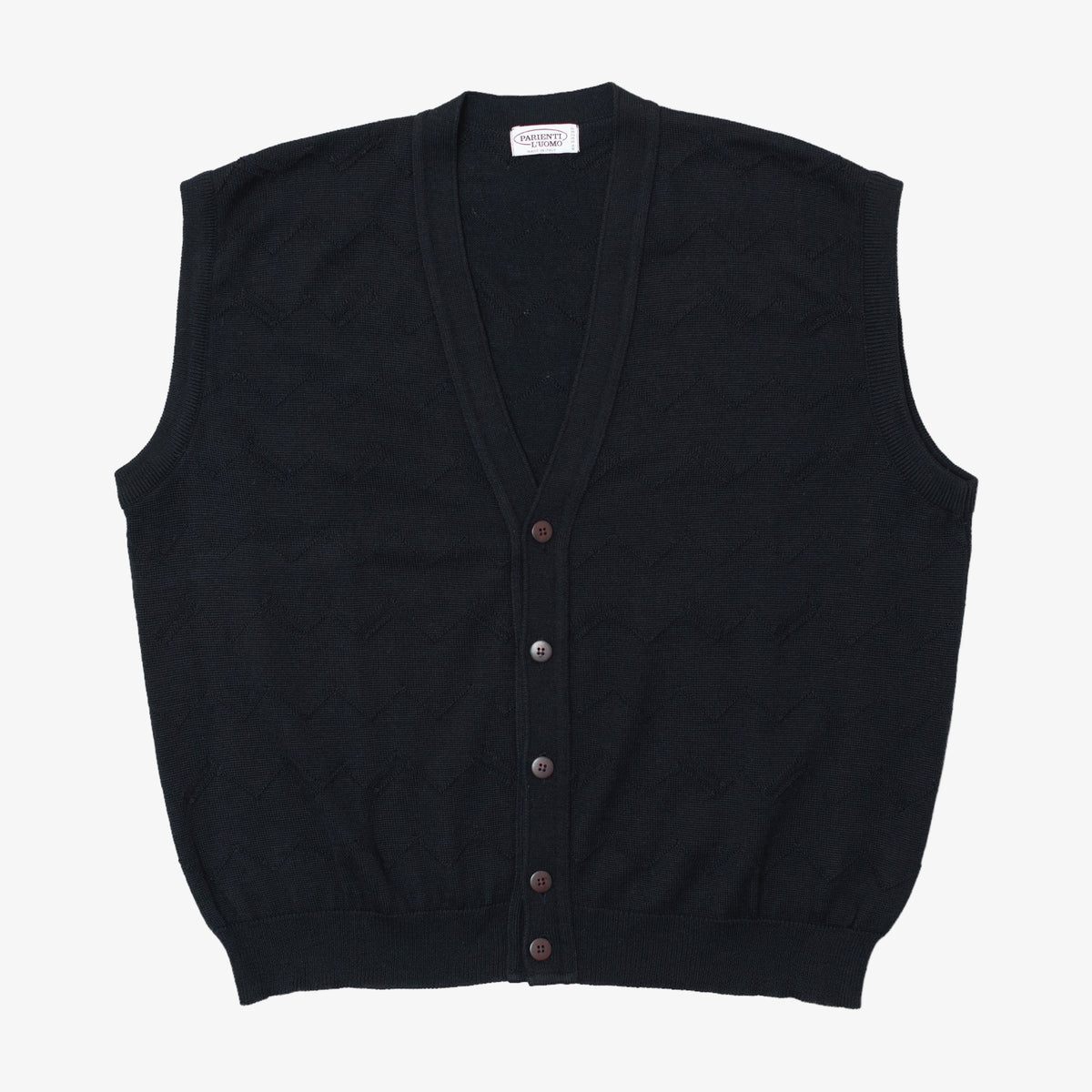 Knit Vest &#39;Black&#39; [Size: X-Large]