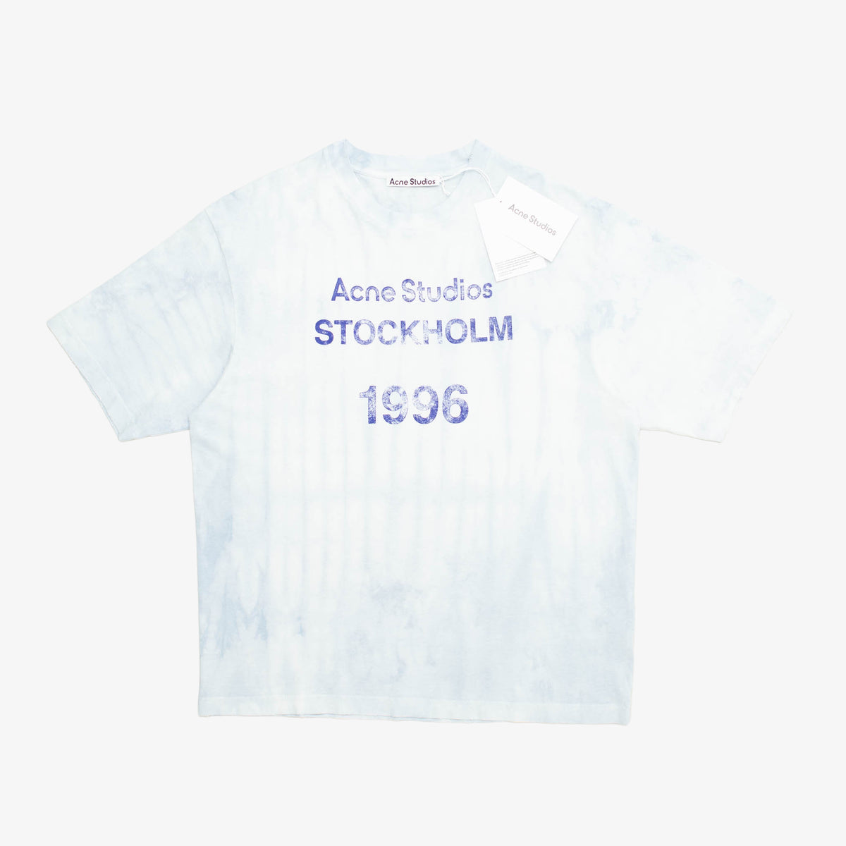 &quot;Blue&quot; Logo Stamp T-Shirt [Size: Medium]