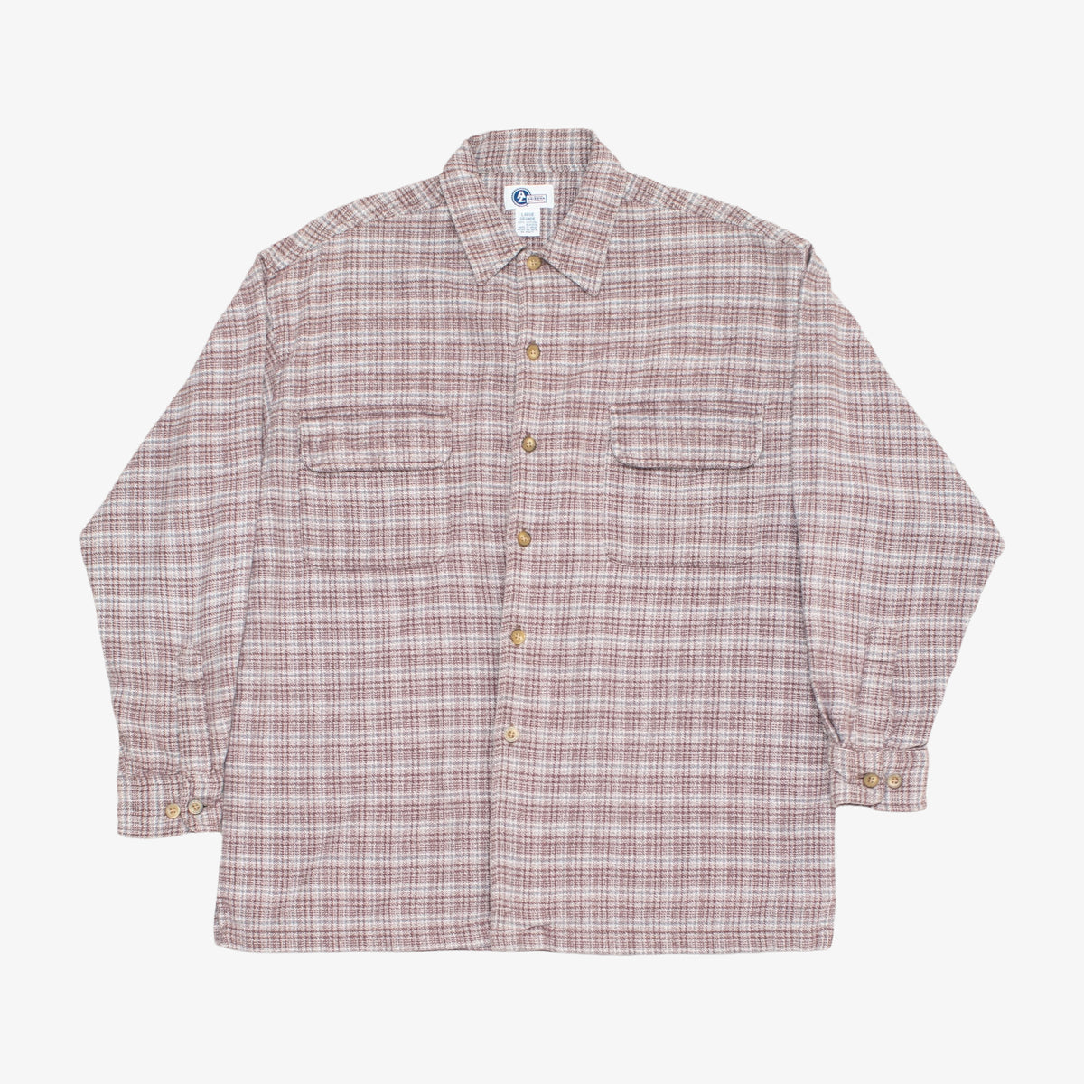 Maroon Flannel [Size: Large]