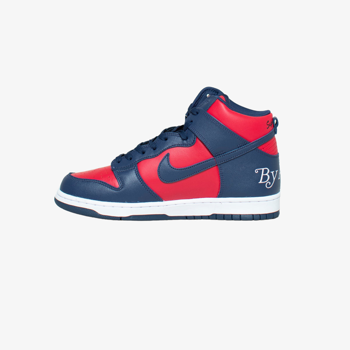 Red/Navy Supreme SB Dunk High [Size: 9.5 US]